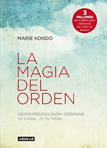 Portada del libro 'La magia del orden', de Marie Kondo 